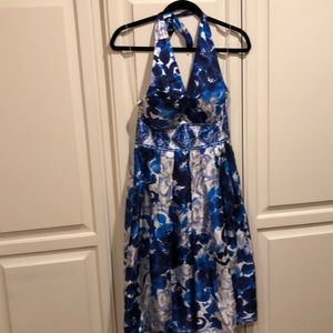 Adrianna Papel silk dress.